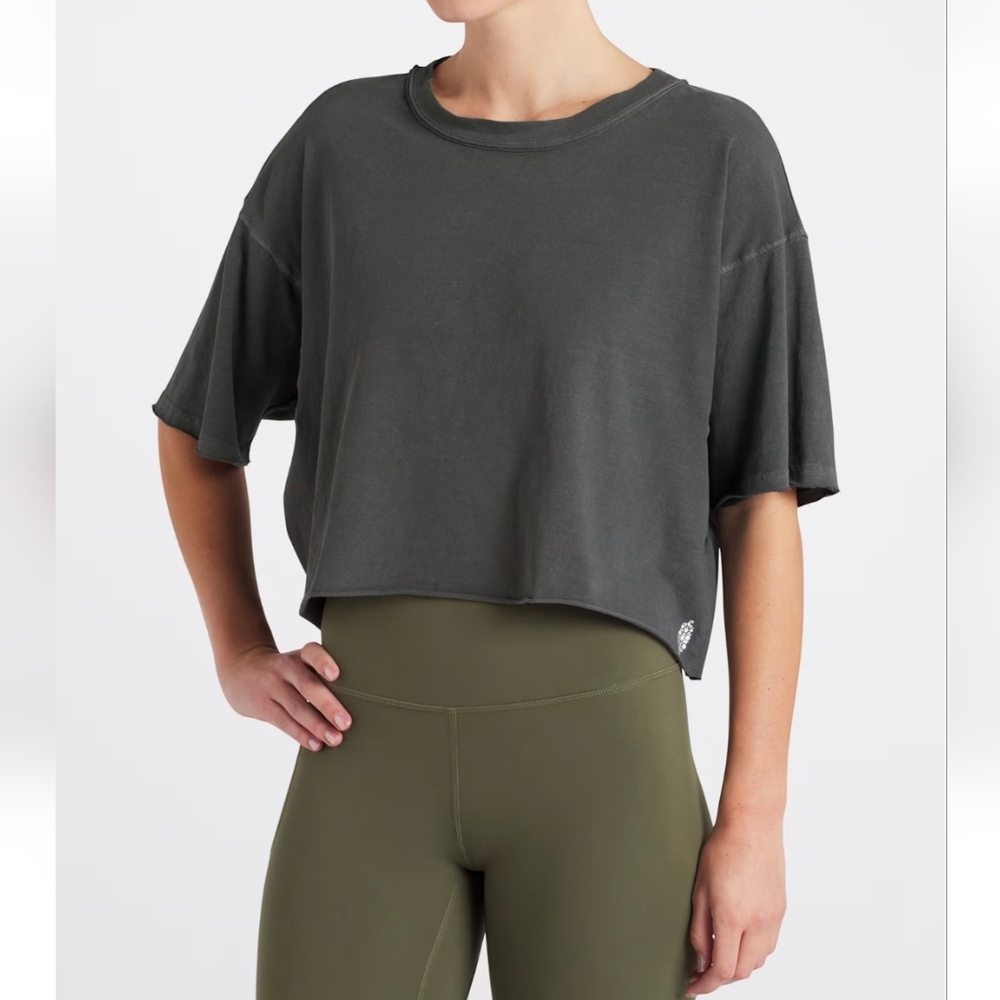 FP MOVEMENT BY FREE PEOPLE Inspire Cotton Crop Tee